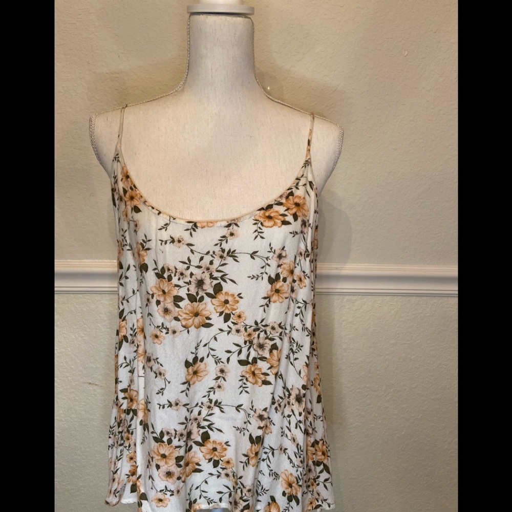 Floral singlet